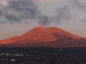  • <em>Vulkan Teide auf Teneriffa im Abendlicht.<em>